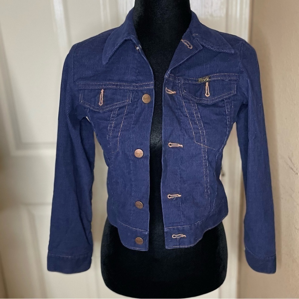 Vintage 1980’s Wrangler Corduroy Jacket XS​​​​​​​​​​​​​​​​​​​​​​​​​​​ - Picture 4 of 11